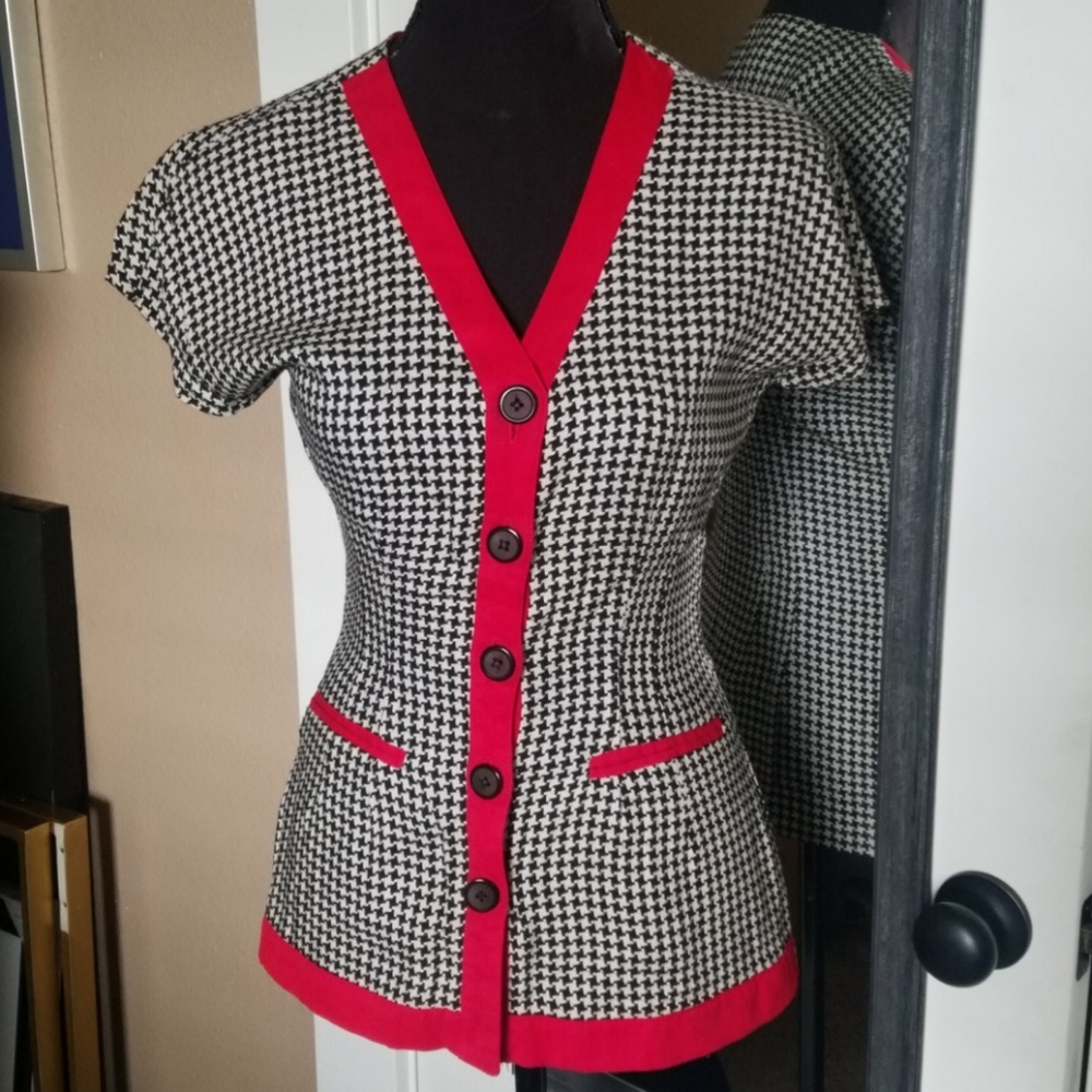 80s blouse